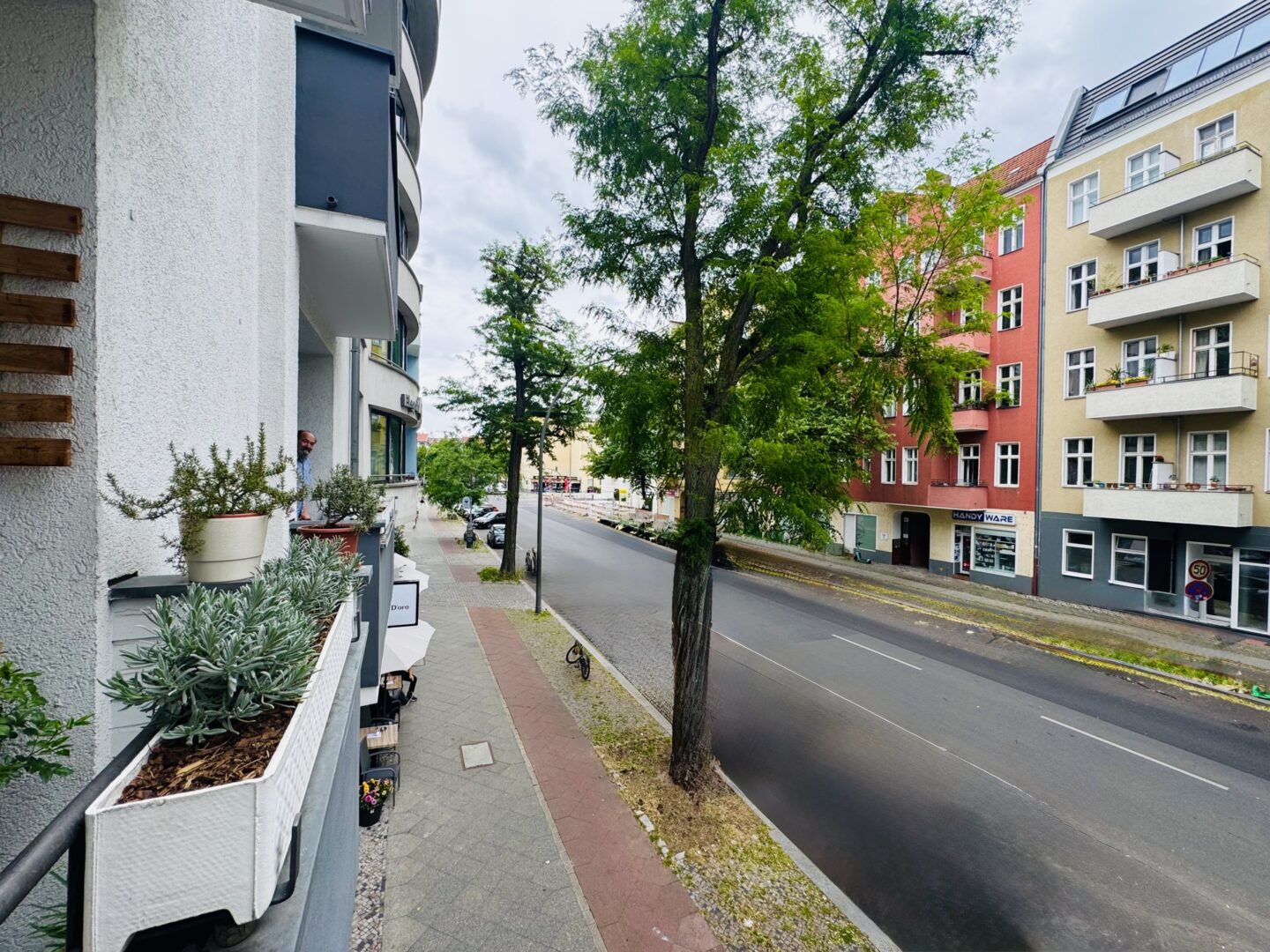 Balkonaussicht 1-Zimmer
