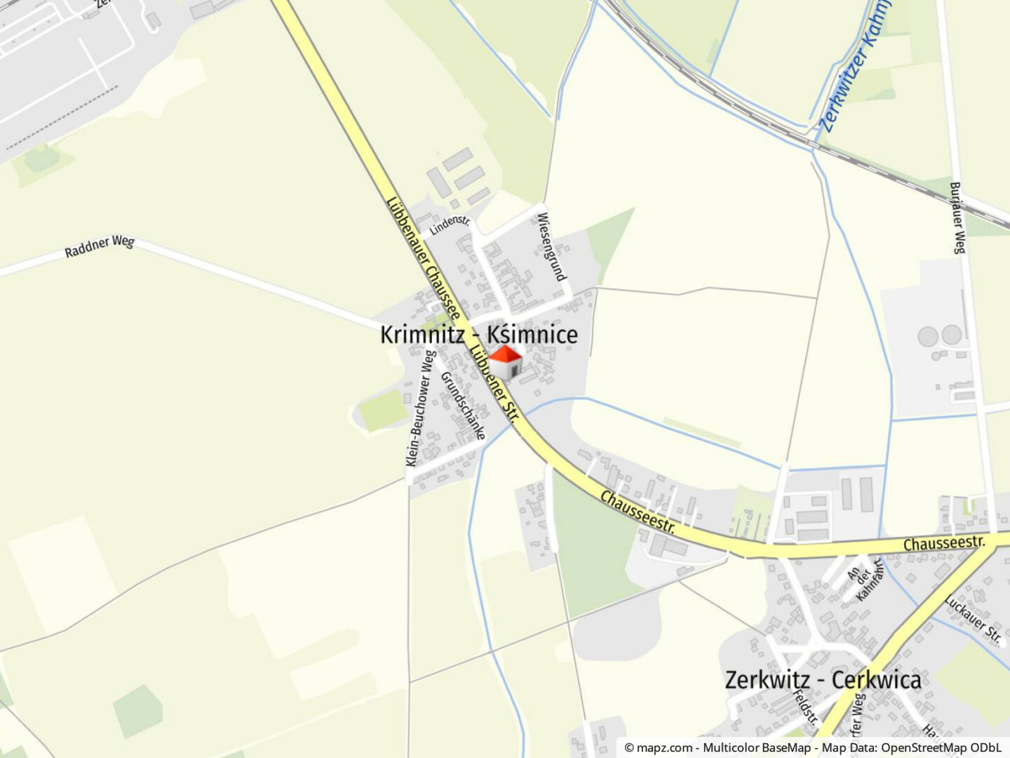 Kartenausschnitt